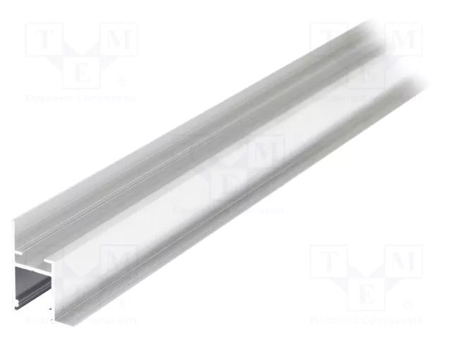 Profiles for LED modules; natural; L: 1m; FRAME14; aluminium TOPMET TOP-FRAME14-1M