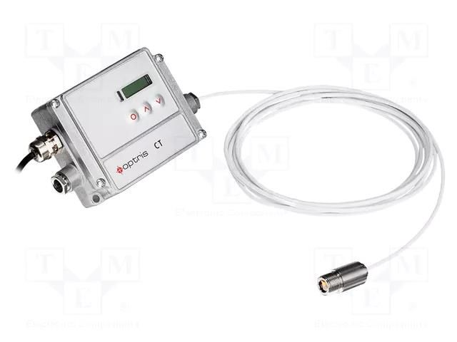 Infrared thermometer; 100÷600°C; Accur: ±(0.3%+2°C); ε: 0,1÷1,1 Optris OPTCT3MHSF