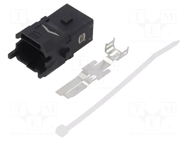 Connector: HDC; contact insert; male; Han® 1A; PIN: 4; 3P+PE; Han D® HARTING 09100033001