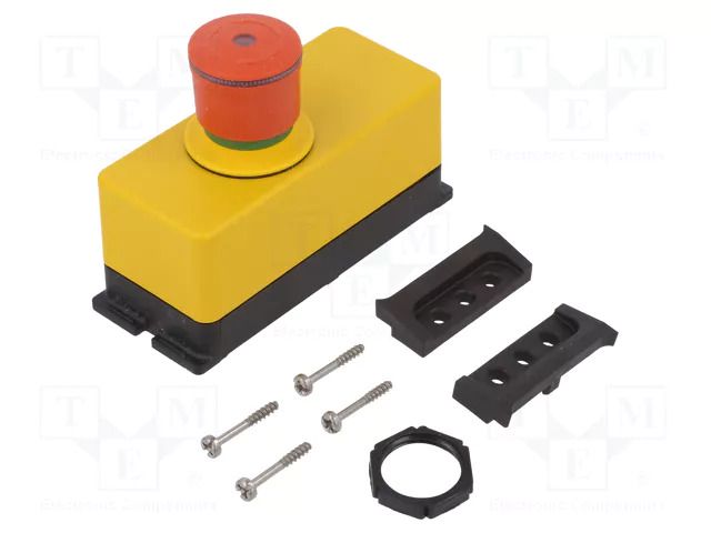 Control cassette; RMQ-Titan; No.of butt: 1; mushroom; IP66; 24VDC EATON ELECTRIC EATON-199351