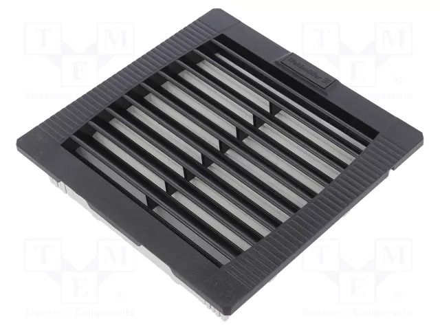 Filter; Cutout: 125x125mm; D: 26mm; IP55; Mounting: push-in; black WEIDMÜLLER EF-20-55-BK