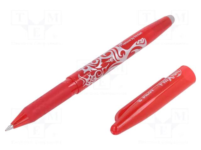 Rollerball pen; red; 0.7mm; FRIXION PILOT PILOT-FRIXION0.7RD