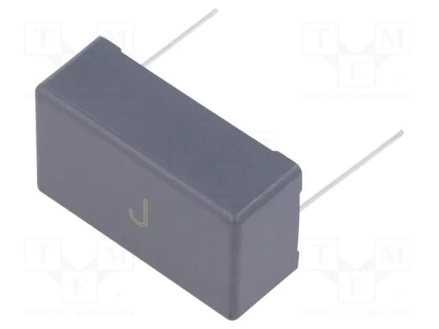 Capacitor: polypropylene; R75; 0.22uF; 41.5x15x24mm; THT; ±5% KEMET R75UW322050L3J