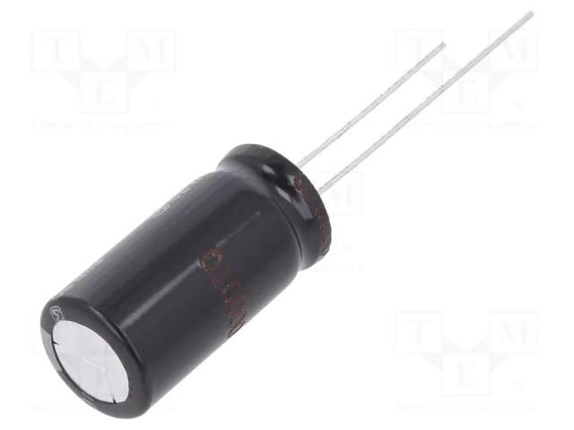 Capacitor: electrolytic; THT; 1000uF; 50VDC; Ø12.5x25mm; Pitch: 5mm PANASONIC ECA1HHG102