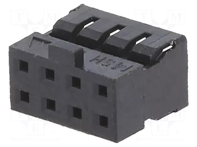 Connector: wire-wire/PCB; plug; female; PIN: 8; Milli-Grid; 2mm; 2x4 MOLEX MX-51110-0851