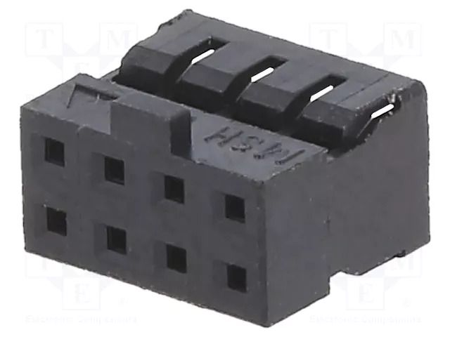 Connector: wire-wire/PCB; plug; female; PIN: 8; Milli-Grid; crimped MOLEX MX-51110-0851