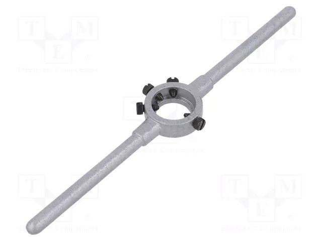 Diestock; Grip capac: BSW 3/16"-1/4",M4,5-M6; L: 200mm; Ø: 20mm VÖLKEL VOLKEL-15003