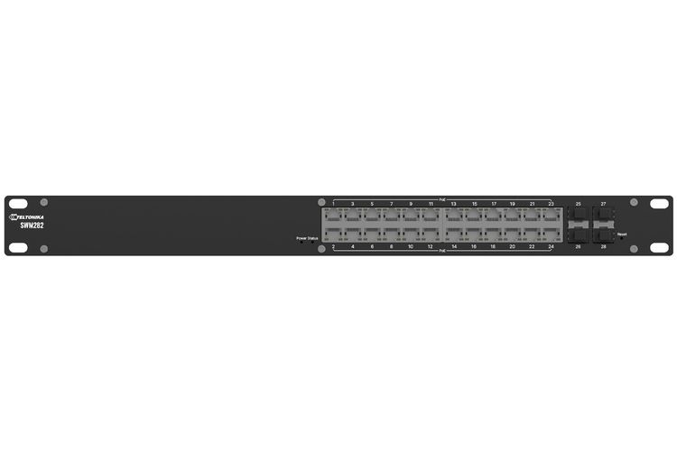 24-port managed switch Teltonika SWM282 SWITCHTELTSWM282