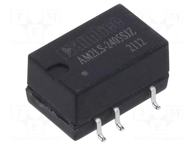 Converter: DC/DC; 2W; Uin: 21.6÷26.4VDC; Uout: 5VDC; Iout: 400mA; SMT AIMTEC AM2LS-2405SJZ
