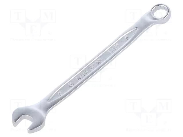 Wrench; bent,combination spanner; 8mm; Chrom-vanadium steel KING TONY KT-1063-08