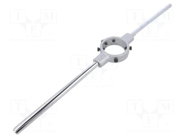 Diestock; cast zinc; Grip capac: BSW 1.1/8"-1.3/8",M27-M36 VÖLKEL VOLKEL-15013