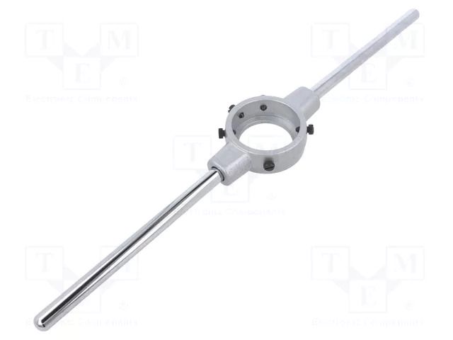 Diestock; cast zinc; Grip capac: BSW 7/8"-1",M22-M24; L: 560mm VÖLKEL VOLKEL-15011