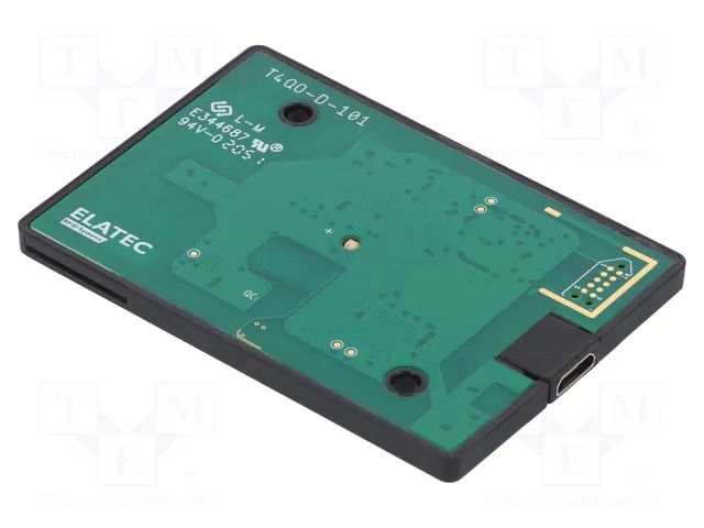 RFID reader; 4.3÷5.5V; Bluetooth,NFC,USB; antenna; Range: 80mm ELATEC T4QC-DC3B7