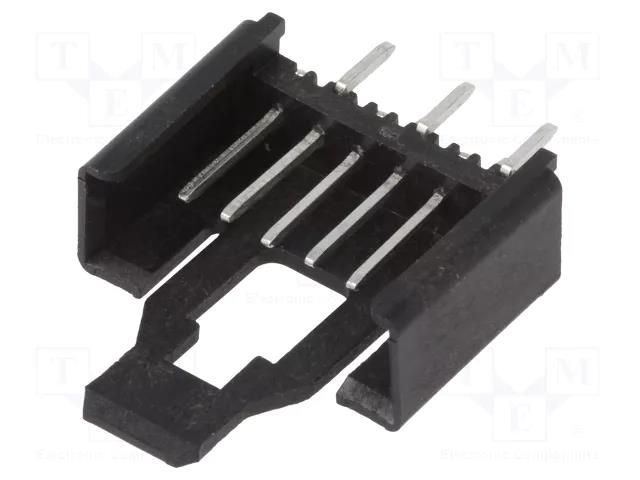 Connector: wire-board; socket; male; PIN: 6; Minimodul; 5A; 160VAC LUMBERG 2.5MSFQ06