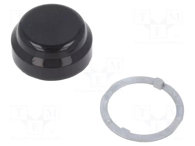 Actuator lens; 30mm; 9001K; Actuator colour: black SCHNEIDER ELECTRIC 9001KU1