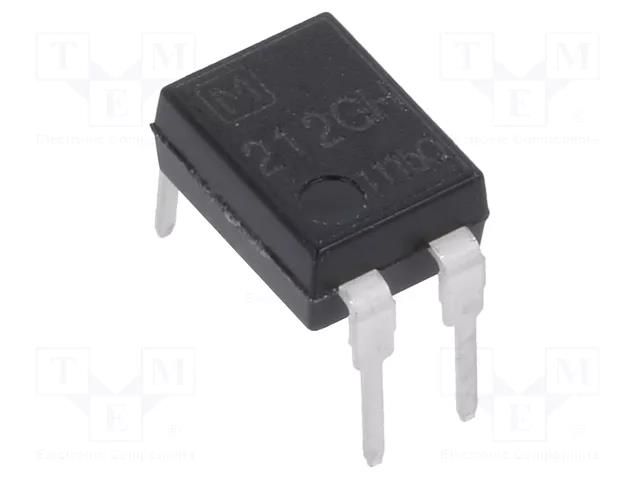 Relay: solid state; Icntrl max: 3mA; 500mA; max.60VAC; max.60VDC PANASONIC AQY212GH