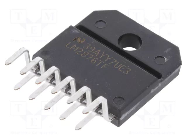 IC: audio amplifier; Pout: 40W; 20÷60VDC; Ch: 1; Amp.class: AB; 4Ω TEXAS INSTRUMENTS LM2876TF/NOPB