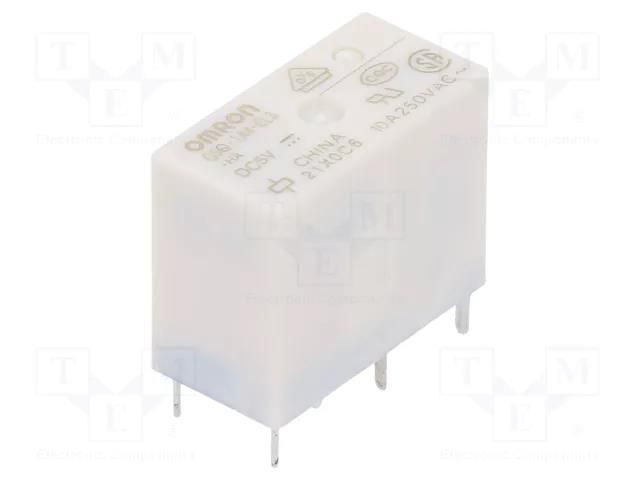 Relay: electromagnetic; SPST-NO; Ucoil: 5VDC; Icontacts max: 5A OMRON Electronic Components G5Q1A4EL3HA5DC