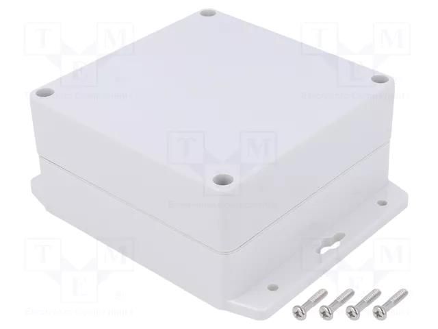 Enclosure: multipurpose; X: 120mm; Y: 120mm; Z: 60mm; polycarbonate GAINTA G278MF-IP67