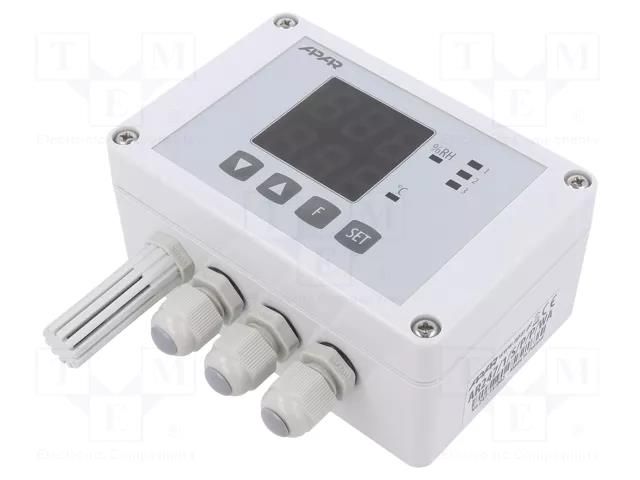 Module: regulator; temperature,humidity; SSR; OUT 2: SPST-NO; 3% APAR AR2471SPPWA