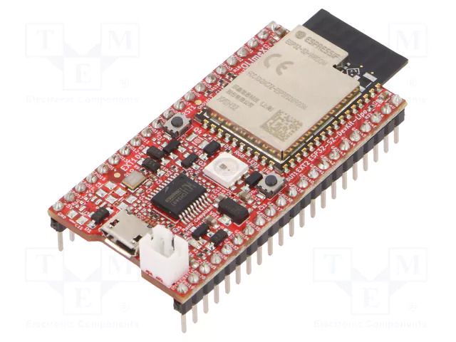 Dev.kit: WiFi; prototype board; Comp: CH340T,ESP32-S2-WROOM; IoT OLIMEX ESP32S2DEVKIT-LIPO