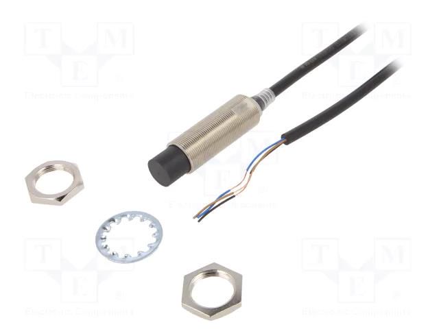 Sensor: inductive; OUT: PNP / NO; 0÷20mm; 10÷30VDC; M18; 2m; IP67 OMRON E2E-X20MB1TL18-R-2