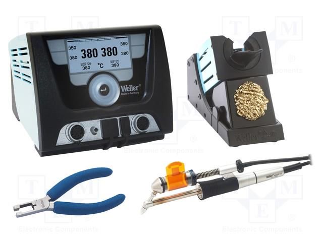 Station: desoldering; Station power: 255W; 50÷550°C; 230VAC; Ch: 2 WELLER WEL.WXD2010