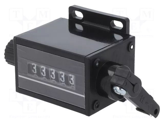 Counter: mechanical; mechanical indicator; strokes; 99999; 5mm TRUMETER 1-4635T