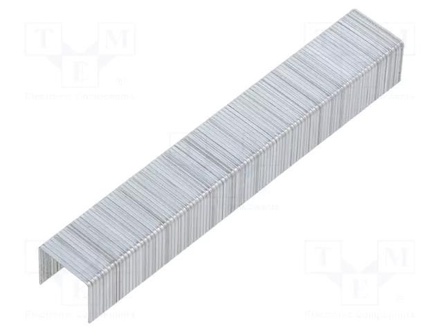 Staples; Width: 11.3mm; L: 10mm; steel; 1000pcs; TYP 53 MEGA MGA-55210