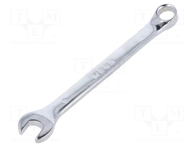 Wrench; combination spanner; 8mm; Chrom-vanadium steel MEGA MGA-35258