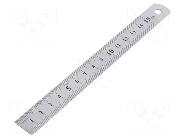 Ruler; L: 150mm; Width: 18mm MEGA MGA-22015