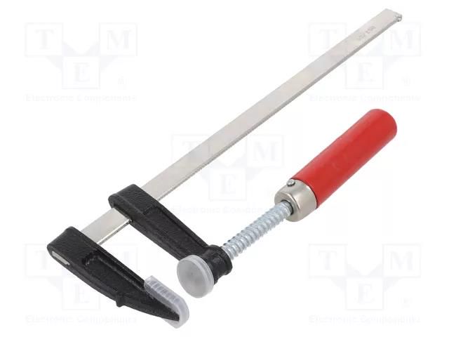 Universal clamp; steel; Grip capac: max.250mm; D: 50mm; polyamide MEGA MGA-11025