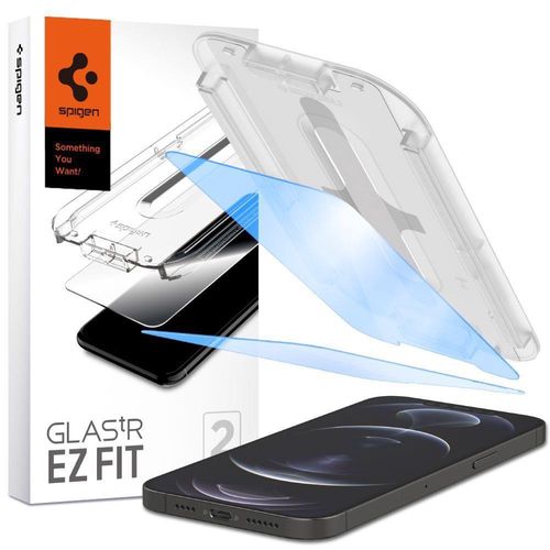 Spigen Glas.tR EZ Fit AntiBlue Tempered Glass for iPhone 13 / 13 Pro / 14 / 16e - 2 pcs., Spigen 8809811851267 8809811851267