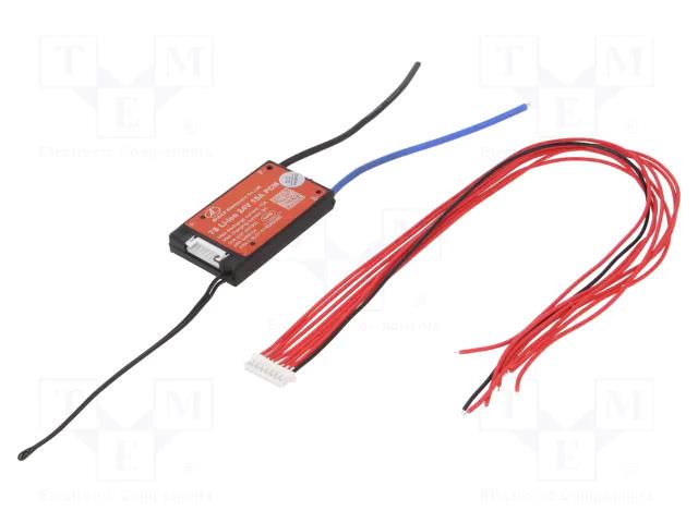 BMS protection; Li-Ion; 37x62x9mm; 15A; 25.9VDC DALY PCM-L07S15DLY