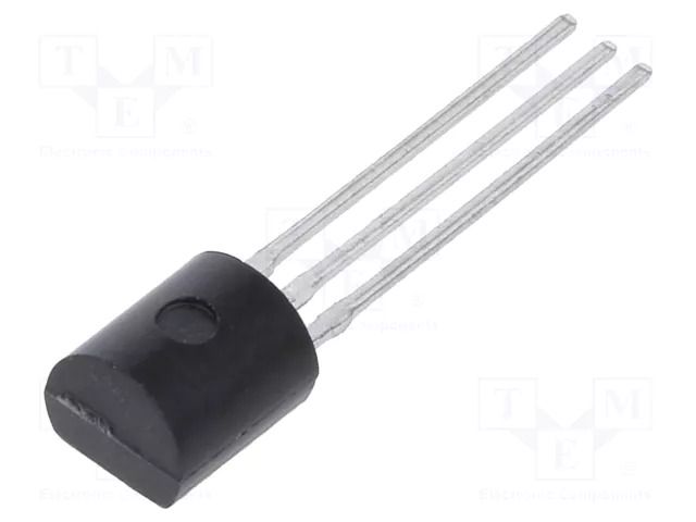 Triac; 400V; 0.6A; TO92; Igt: 5/7mA; Ifsm: 8A; 4Q; sensitive gate WeEn Semiconductors MAC97A6.412
