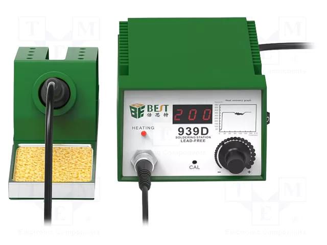 Soldering station; Station power: 75W; 200÷480°C; ESD BEST BST-939D