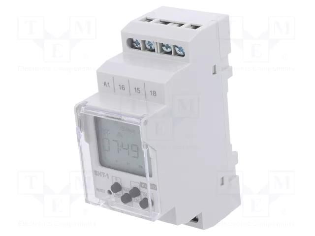 Programmable time switch; Range: 1 year; SPDT; 230VAC; IP10,IP40 ELKO EP SHT-1/230V