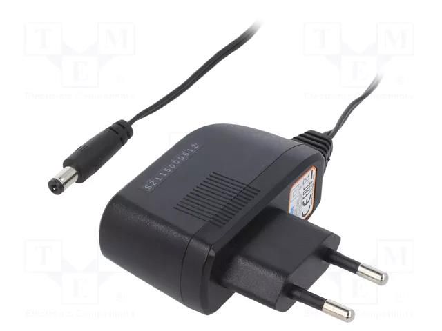 Power supply: switching; mains,plug-in; 12VDC; 500mA; 6W; 75% AIMTEC AMA5ER4-120050Y