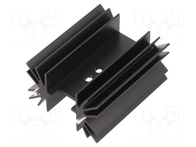 Heatsink: extruded; TO218,TO220,TO247; black; L: 25mm; W: 41.6mm OHMITE FA-T220-51E