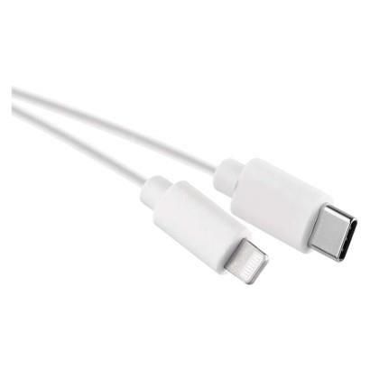 USB cable 2.0 C/Male - i16P/Male 1m white, EMOS SM7015W 8592920118443