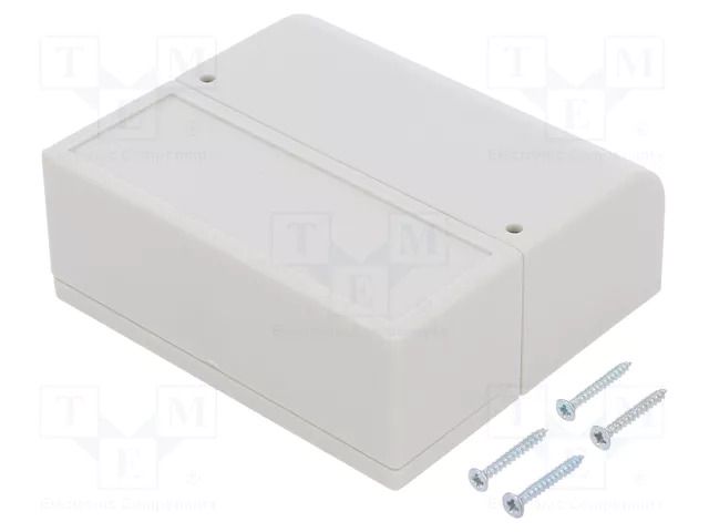 Enclosure: wall mounting; X: 85.1mm; Y: 96.6mm; Z: 35.7mm; ABS MASZCZYK KM-123/GY