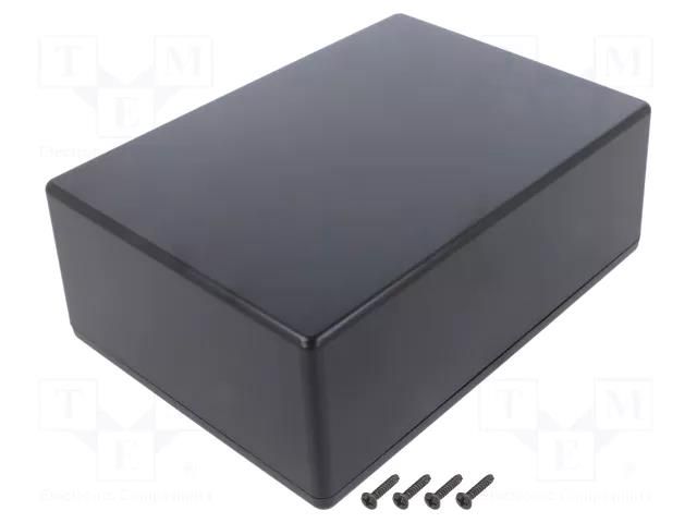 Enclosure: multipurpose; X: 125mm; Y: 175mm; Z: 65mm; TW; ABS; black TAKACHI TKC-TW13-7-18B