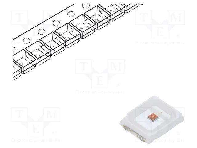 LED; 2835; 120°; flat; 1.8÷2.4VDC; 2.8x3.5x0.65mm; Pmax: 300mW REFOND RP32E1-YUT-FR