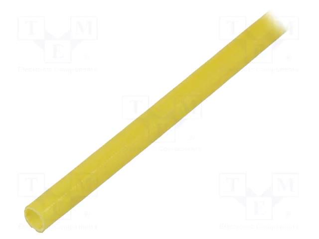 Insulating tube; fiberglass; yellow; -20÷155°C; Øint: 4mm SYNFLEX FGS-4-YE-100
