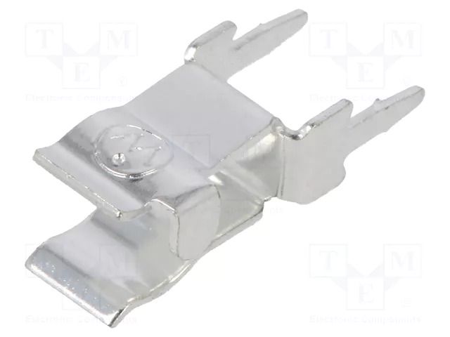 Fuse clips; THT; 5x20mm,5x25mm,5x30mm; 6.3A; Pitch: 5.6mm; silver LITTELFUSE 52000001009