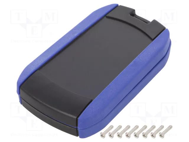 Enclosure: for remote controller; IP67; X: 43mm; Y: 72mm; Z: 15.5mm TAKACHI TKC-WC72-15-N-BM