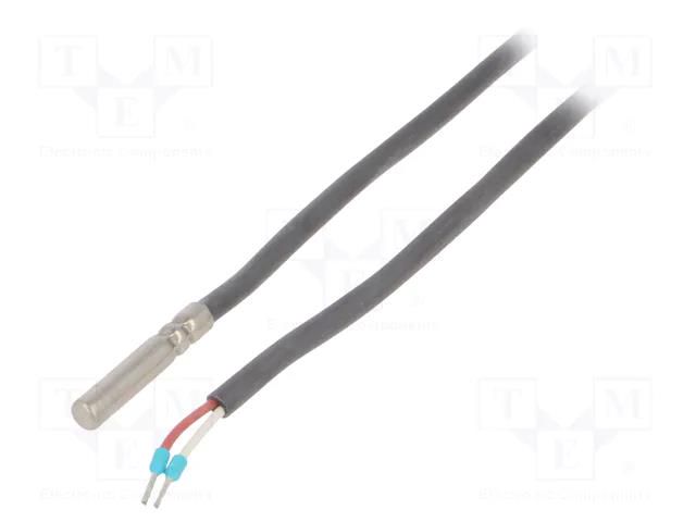 Sensor: temperature; NTC; 12kΩ; 12m; -40÷125°C; Leads: lead x2 ELKO EP SENSOR-TZ-12