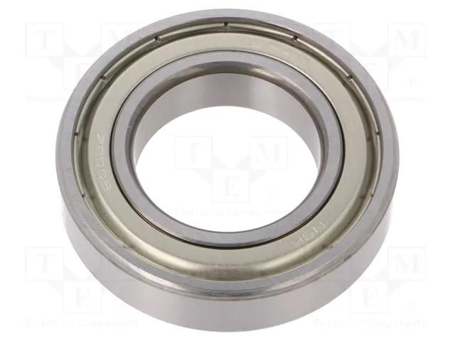 Bearing: ball; Øint: 30mm; Øout: 55mm; W: 13mm; bearing steel NSK NSK6006-ZZ-CM