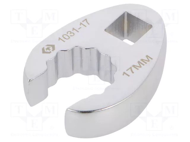 Wrench; 12-angles,side,crowfoot,spanner,special; 17mm; L: 45.6mm KING TONY KT-1031-17R