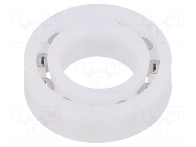 Bearing: ball; Øint: 9mm; Øout: 17mm; W: 5mm; Cage: polyamide IGUS BB-689-B180-30-ES